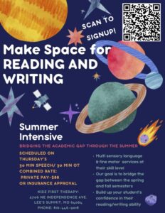 Reading and Writing Program 2024